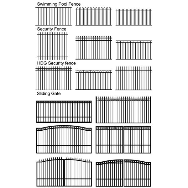 Steel Swimming Pool Fencing