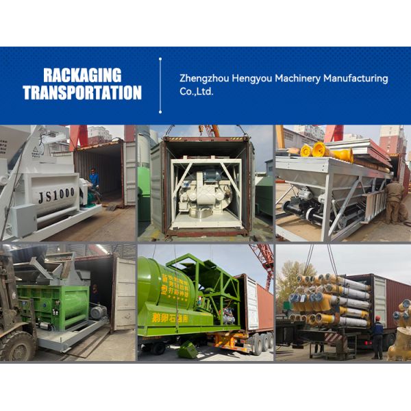 50m3/h 60m3/h Portable Concrete Batch Plant Fully Automatic Concrete Batching and Mixing Plant