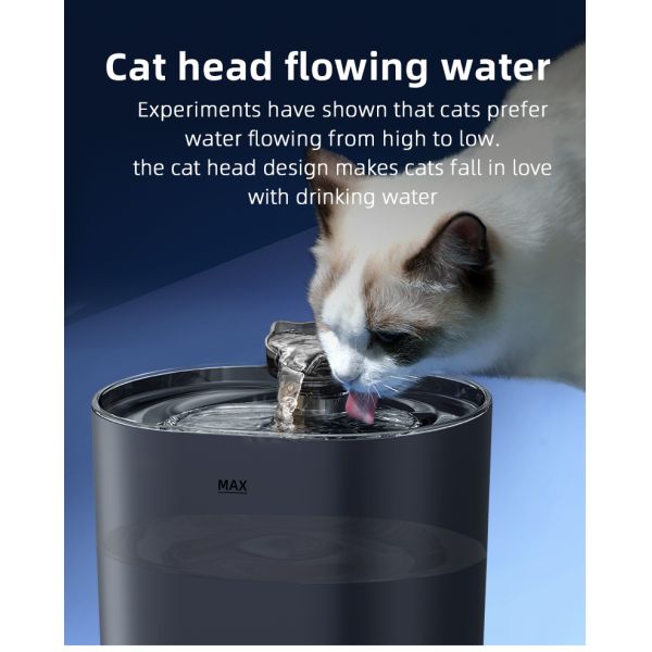 Large Capacity Automatic Cat Drinking Machine New Model Pet Water Dispenser Circulating Filtration Pet Fountain Pet Products