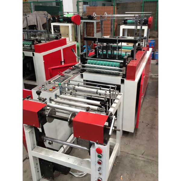 Garbage Bag Making Machine / Two Layers Rubbish Bag Maker Machine