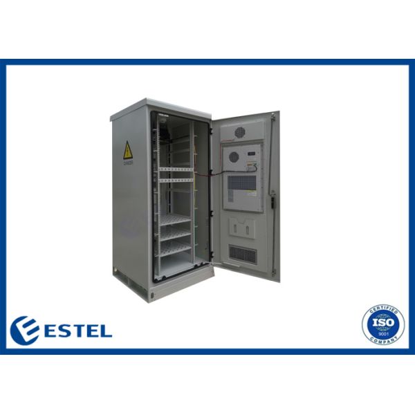 IP55 40U Weatherproof Telecom Cabient One Compartment Air Conditioner