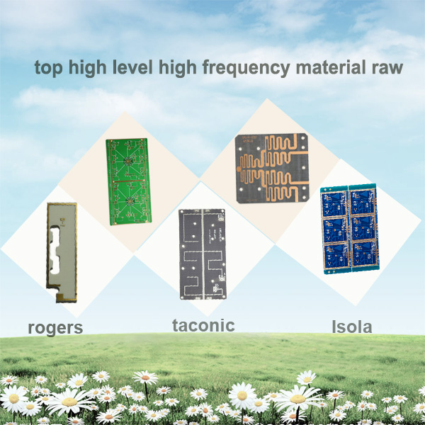 High Density Rogers PCB Ro4350B High Frequency Material Printed Circuit Board 3OZ 6 Layer