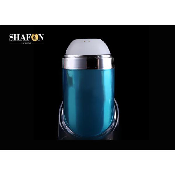 Makeup Empty Lotion Bottles Package , Plastic Foundation Pump Bottle 125mm Height