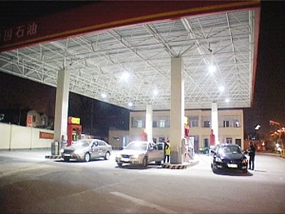 HID Indoor LED High Bay Warehouse Lighting Fixture With Solid Coating