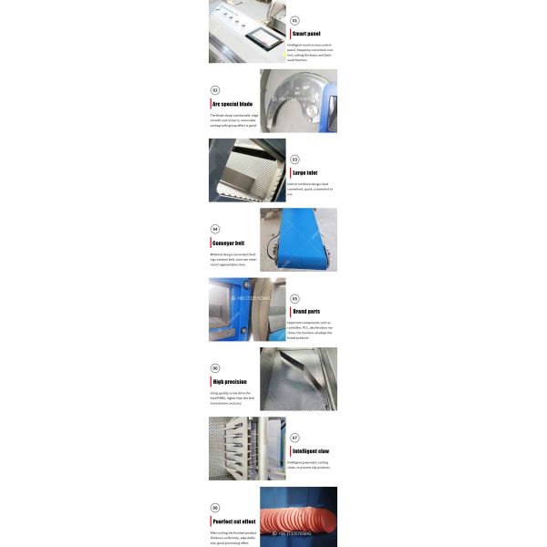 Suitable for Duck Breast Chicken Pork Beef Large-Scale Automatic Meat Cutting Machine