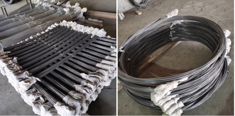 3.5mm wire diameter Double Loop Galvanized Steel Baling Wire