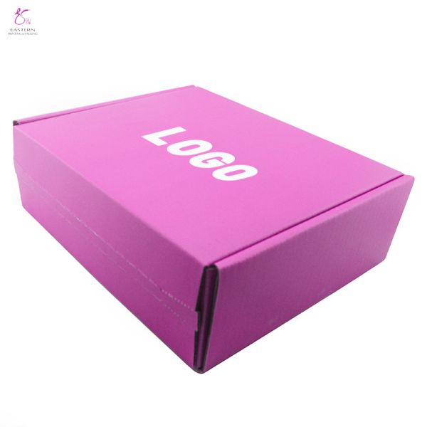 Customized Packaging Corrugated Cardboard Shipping Box with Zipper | Acceptable Custom Order