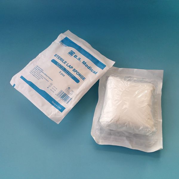 Customized Sterile Hemostatic Lap Sponge Pad