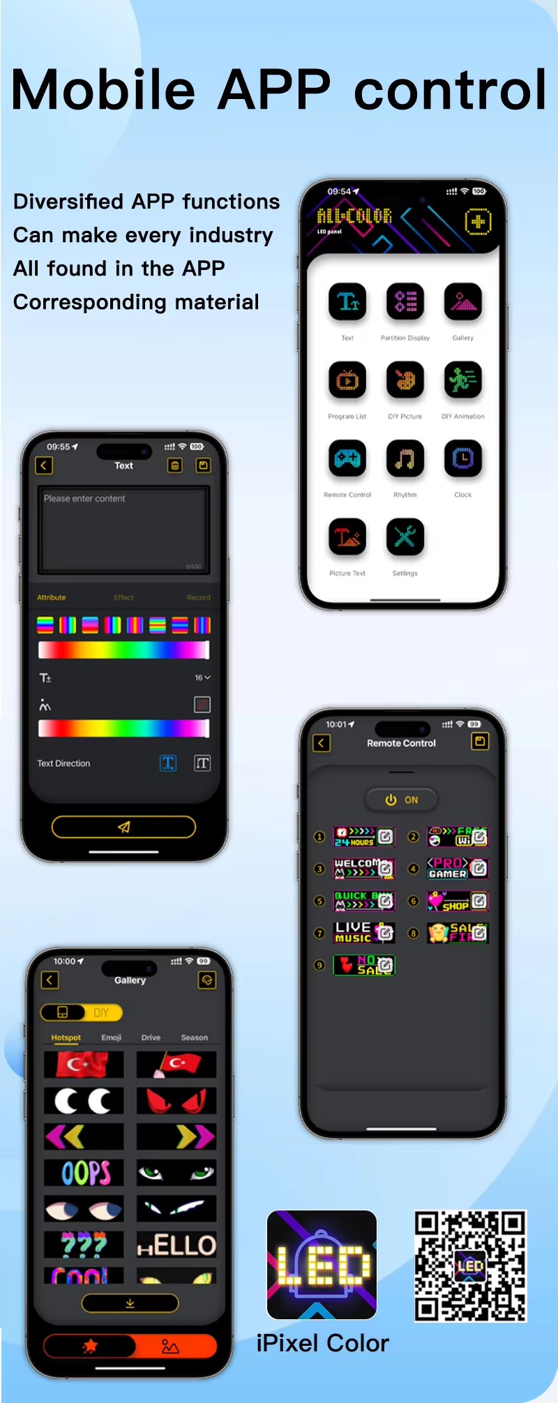 32*192 Double Row Programmable Led Display Trucks Interactive Animation Flexible Screen Front Rear Window