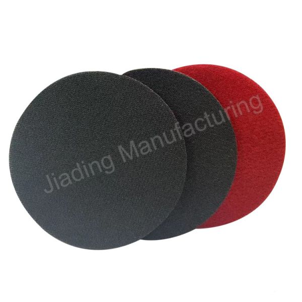Hook and Loop Backing Material High Abrasive Sanding Sponge Disc for Polishing Automobile