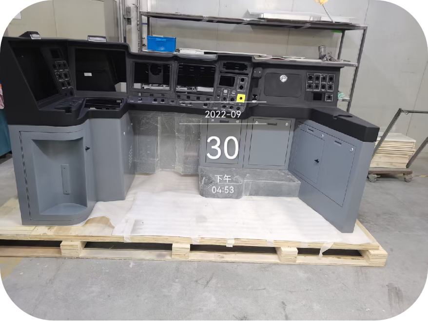Export model subway driver's cab control panel