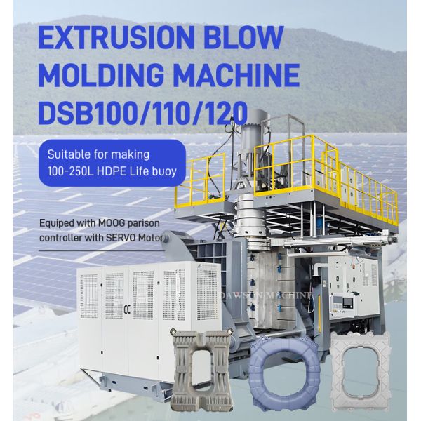 Automatic Plastic Floating Pontoon Platform Making Machine HDPE Extrusion Blow Molding Machine