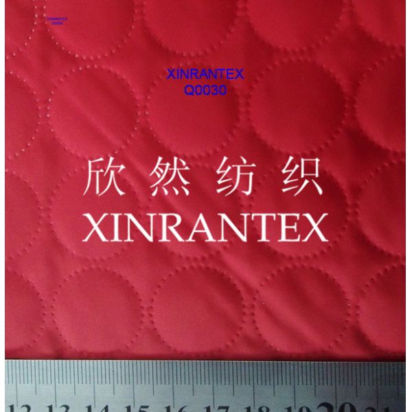 Q0030 polyester quilting fabric design