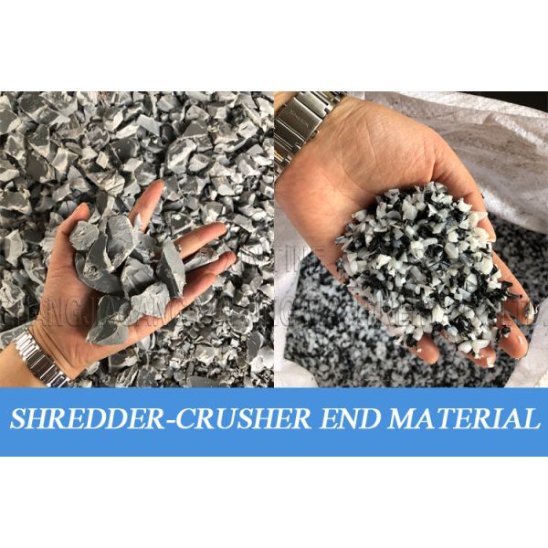Commercial Plastic Shredder Machine Single Shaft