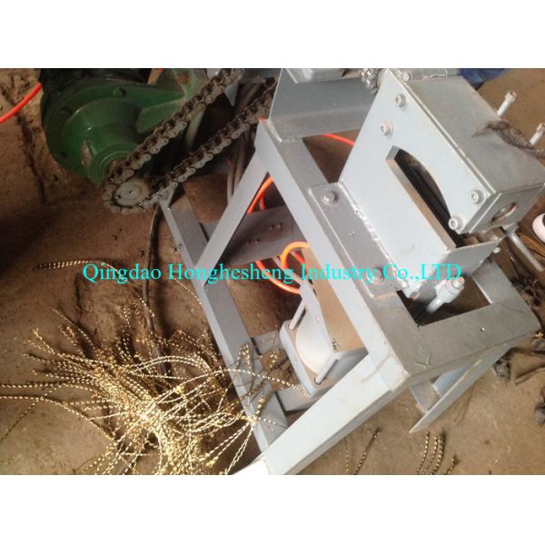 Unvulcanized Radial Tyre Scrap Steel Wire Separator Machine Semi Automatic Manual