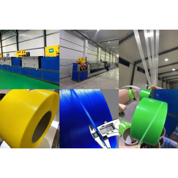Plastic Extruder PP Strapping Equipment PP Strapping Production Line Servo Winding Machine 5-19mm Width
