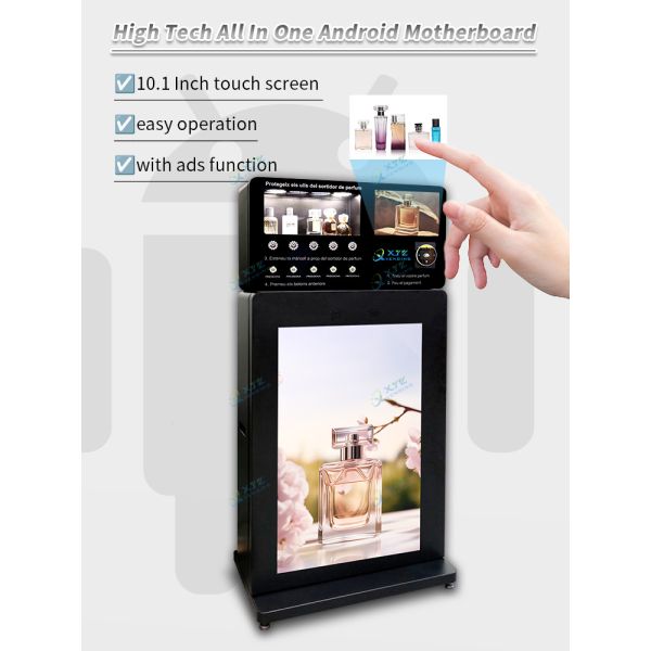 Latest Design 5 Spouts 100ml Freestanding Perfume Spray Vending Machine