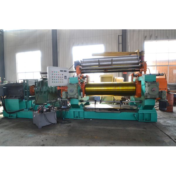 Automatic Rubber Open Mixing Mill 15kw Two Roll Mill For Rubber Compounding