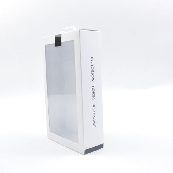 Phone Case Window Box Packaging with Plastic Blister Spot Uv Printing Luxury