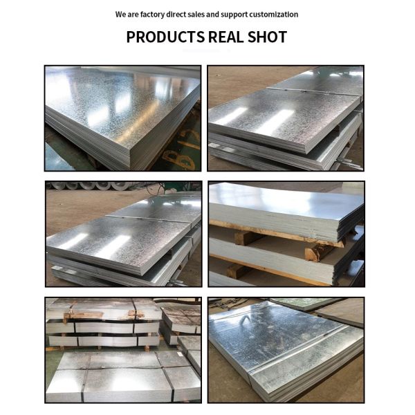 Precise Processing Z30-Z275 Minimum Spangle Zinc Coated Sheet Galvanized Gi Steel Plate/Sheet for Roof