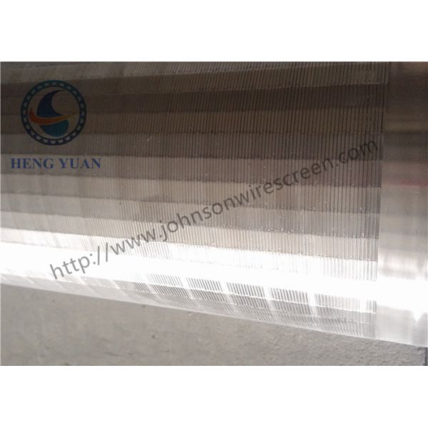 High Precision Wedge Wire Sieve Filters , Wedge Wire Mesh For Coal / Mine