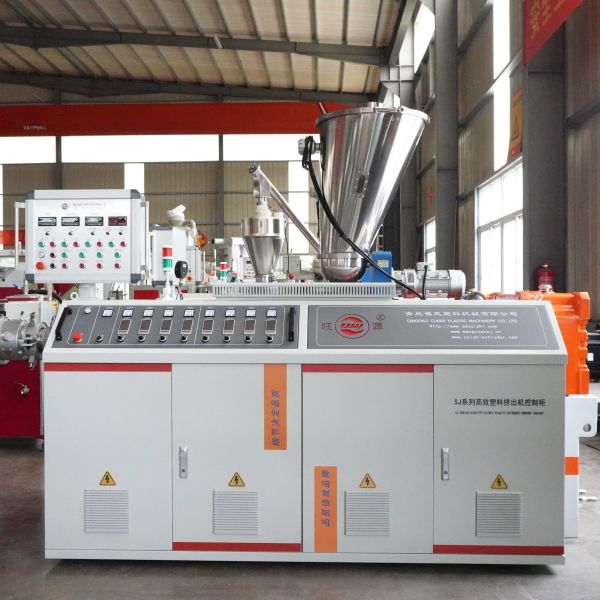 Automatic PE Plastic Spiral Corrugated Pipe Making Machine Flexible Prestressed Duct Extrusion Production Line