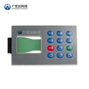 Overlay Graphic Keyboard Membrane Switch Devices Control Keypad Circuit Print