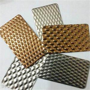 Quality Cold Rolled Checkered Stainless Steel Sheet Anti Skid Steel Plate for sale