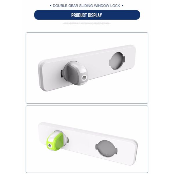 Multi Function Baby Safety Lock Double Door Shift Sliding ROHS Certification