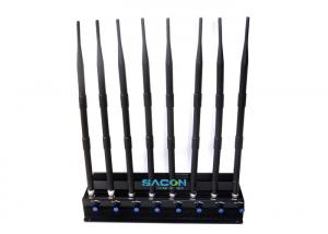 China 18w Power Mobile Phone Blocker Jammer Long Distance With 3 Cooling Fans Inside on sale