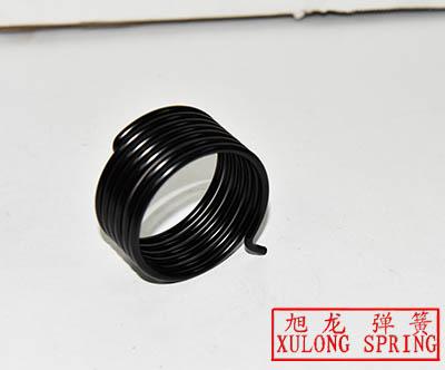 3.5mm wire balck electrophoresis food machinery springs made of piano wire