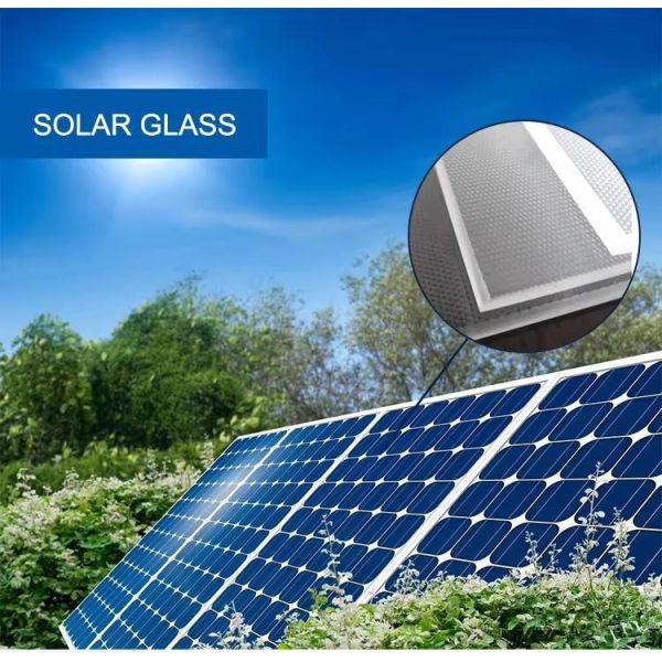 Solar Panel Parts Extra Clear Mistlite Pattern Glass Float Glass Customized Request