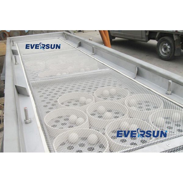 Stainless Steel 304 / 316L Linear Vibrating Screen For Sand