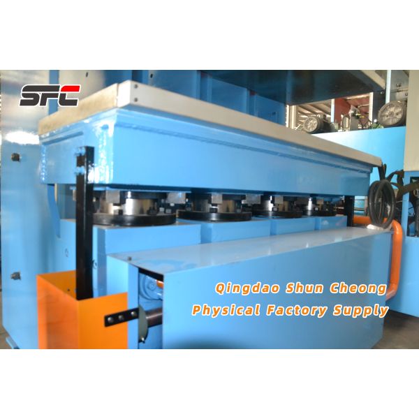 Customizable C Type Structure Rubber Vulcanizing Press with 11.20 MN Total Pressure and 600*6200 mm Heating Plate Size
