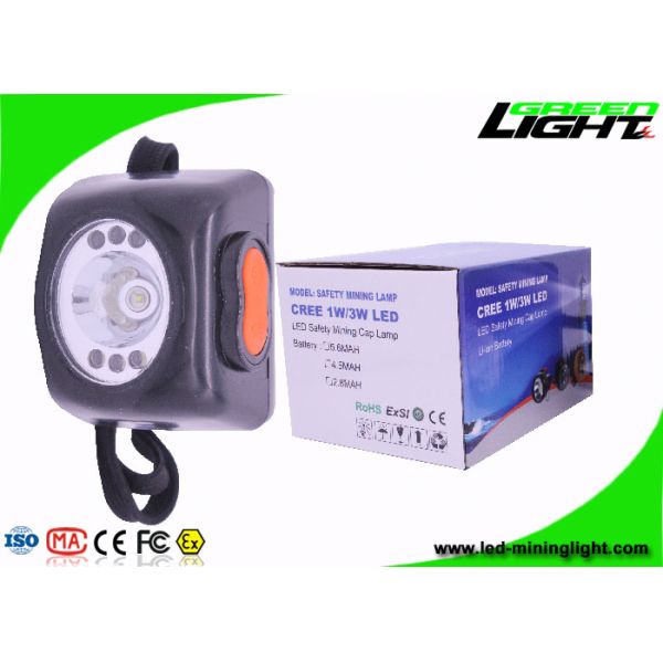 Underground Coal Mining Lights Portable Dust - Proof 4.5 Ah Battery Capacity
