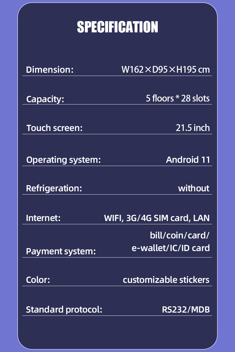 24/7 Pharmacy Vending Machine With Age Verification For OTC Prescription Medicines In Clinic Hospital