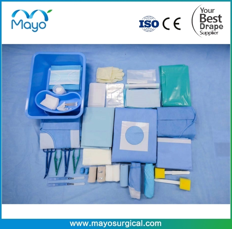 Sterile Disposable Surgical Basic Drape Pack with CE ISO approved