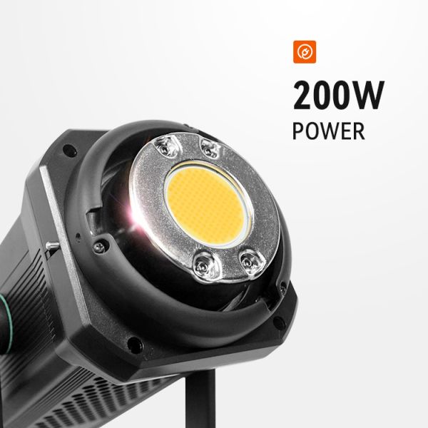 Powerful 200w Cob Video Studio Lights With Softbox 6500k Led Photo Light For Camera Accessories
