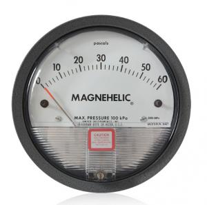 China 1/8 NPT Magnehelic Differential Pressure Gauge 2000-60pa 15 PSI Pressure Gauge on sale