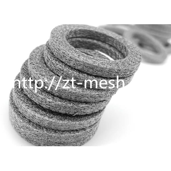 Corrosion Proof Compressed Knitted Wire Mesh Optimized for in Chemical Processing and Environmental Protection Equipment