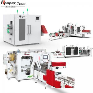 China 0.5-0.8Mpa Air Supply Tissue Napkin Machine for Sanitary Napkin YB330 Production Line on sale
