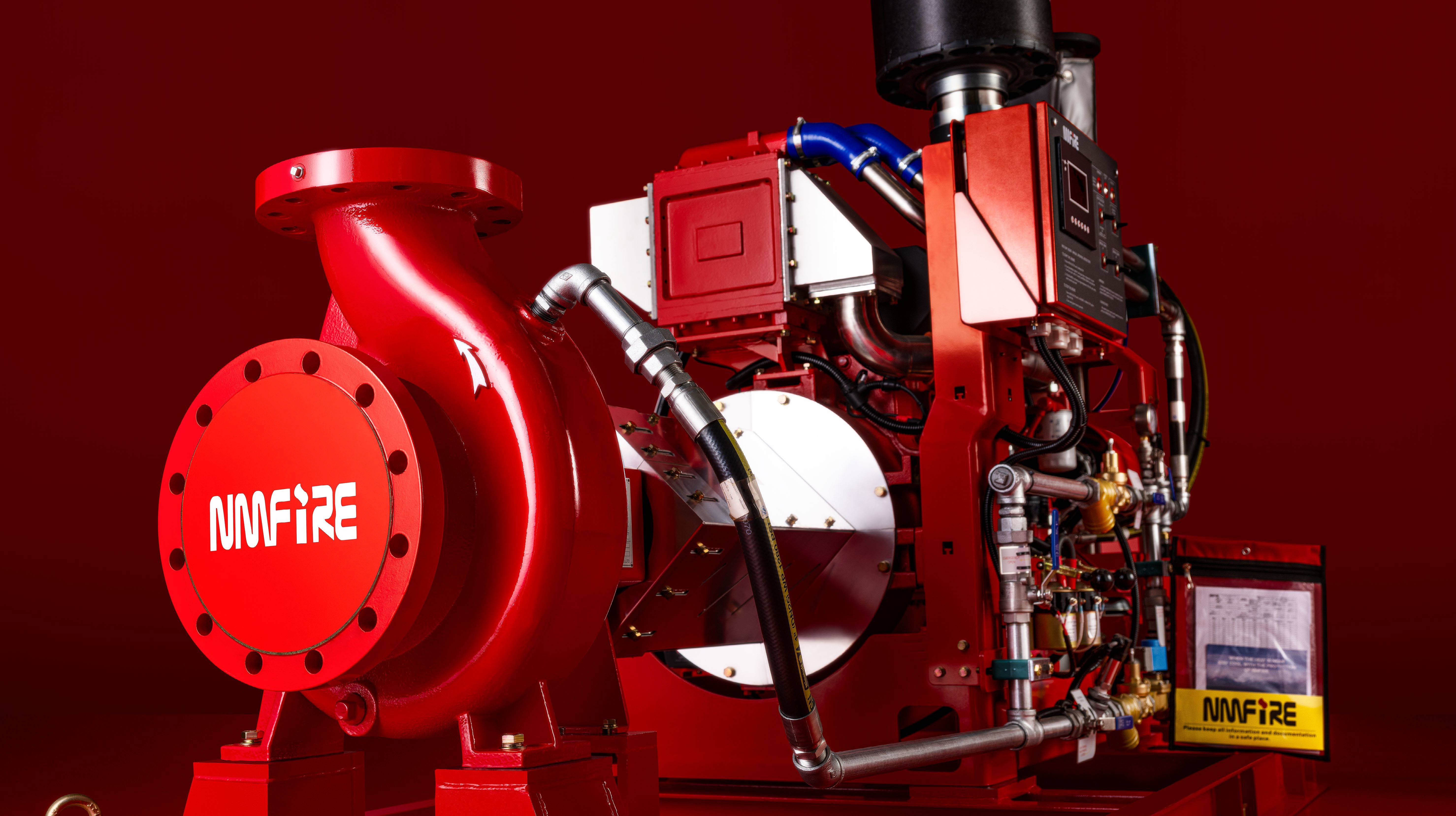 ESF40/26 UL/FM Horizontal End Suction Fire Pump 100 GPM @ 110–138 PSI Designed For NFPA 20 Fire Protection Systems