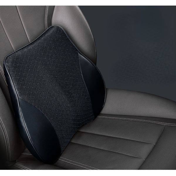 Comfortable Memory Foam Back Car Pillow with Customized Design Printing
