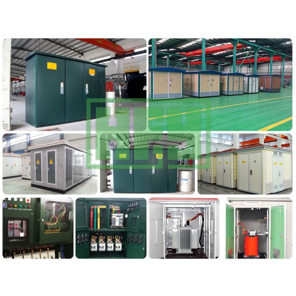Intelligent wind power combined substation