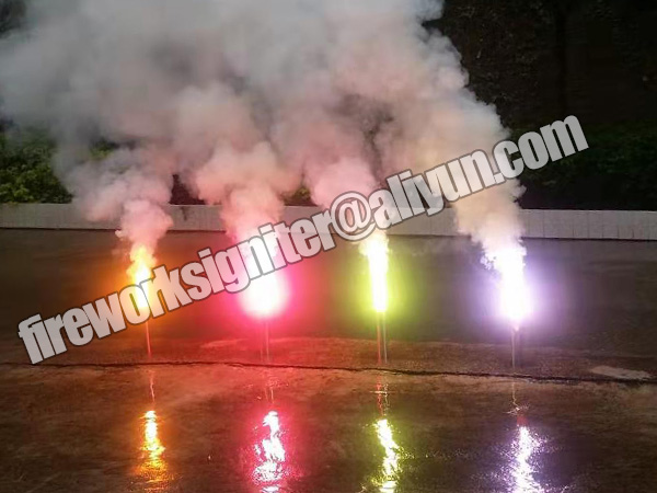 90second Blue Signal Smoke Flare Stage Fireworks