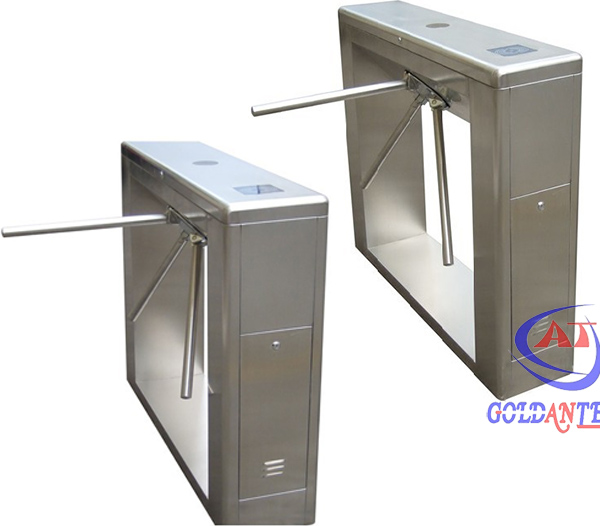 Fingerprint Tripod RFID Turnstile Gate Access Control Turnstile System