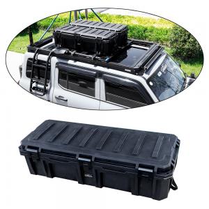 China Universal Car Roof Rack Top Heavy Duty Luggage Storage Tool Boxes 1200*470*325mm on sale