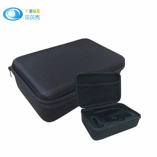 1680D Nylon Black Color Waterproof EVA Tool Case For Electronic Device With Handles
