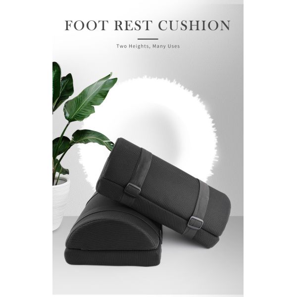 Portable High Density Relax Ergonomic Foam Foot Rest