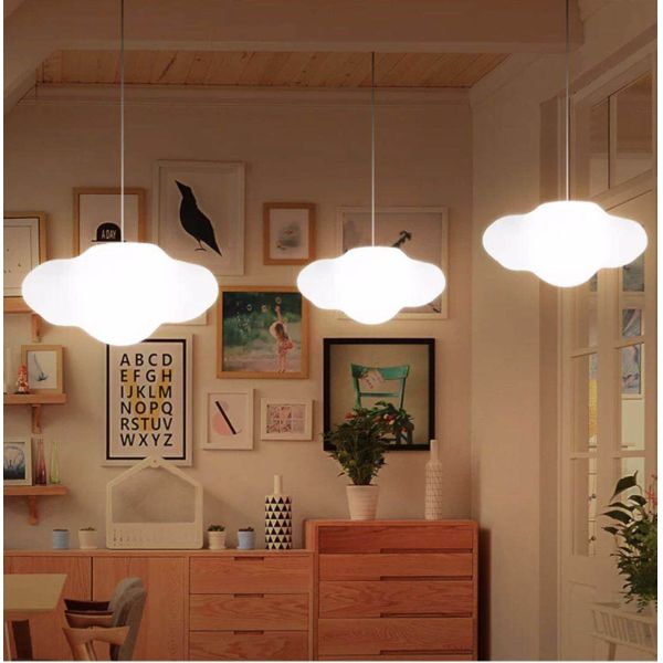Plastic Glow Clouds lamps